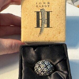 John Hardy Dome Ring Sterling Silver & 18Kt Gold